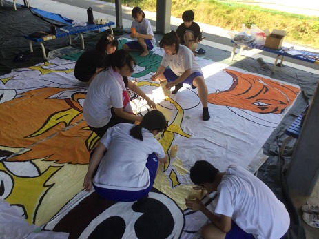 2024「体育祭」準備編②：装飾係の作成風景を取材しました